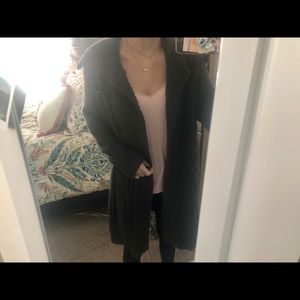 Comfy charcoal grey cardigan